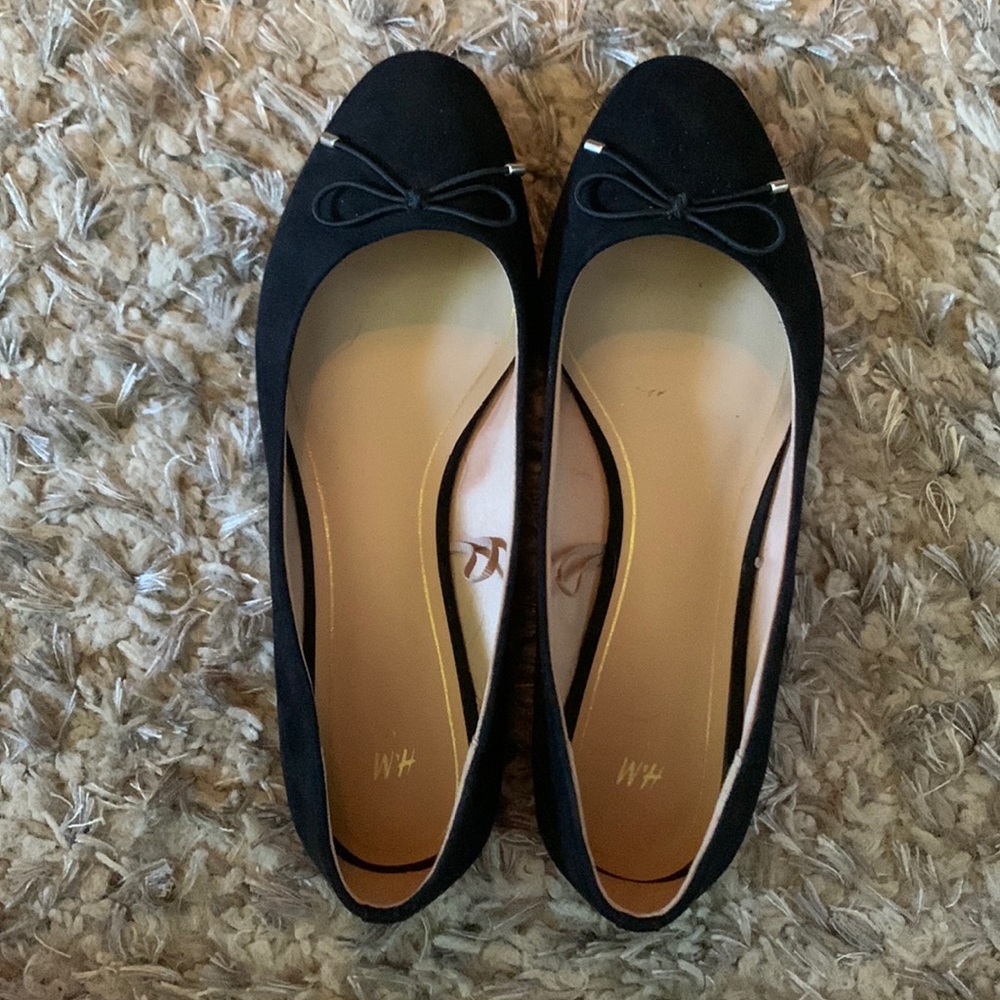 H&M Black Flats